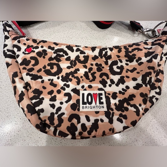 NWT Brighton Spotted Love Swing Bag - Picture 3 of 9
